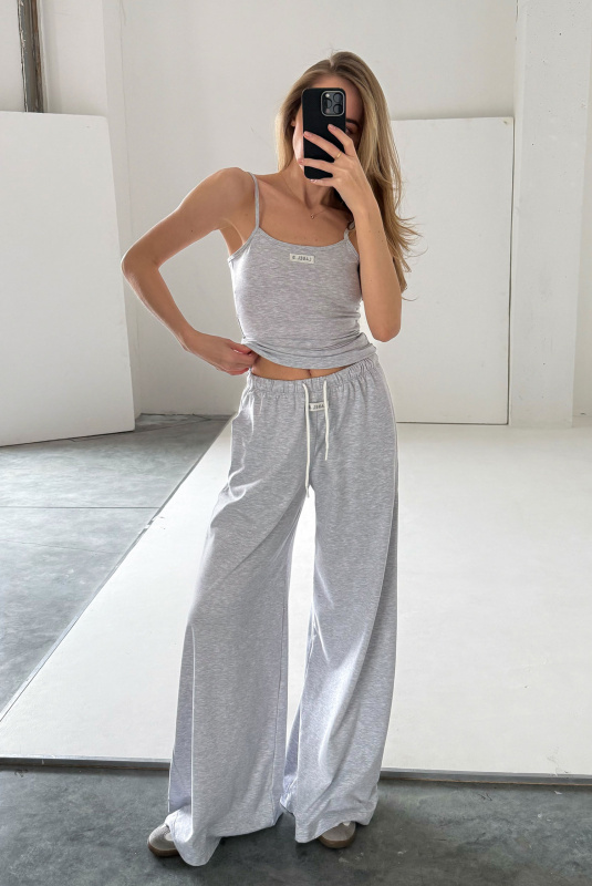 Майка на бретелях GREY